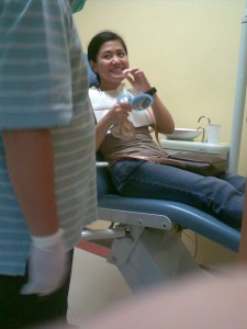 joyce-with-dentist